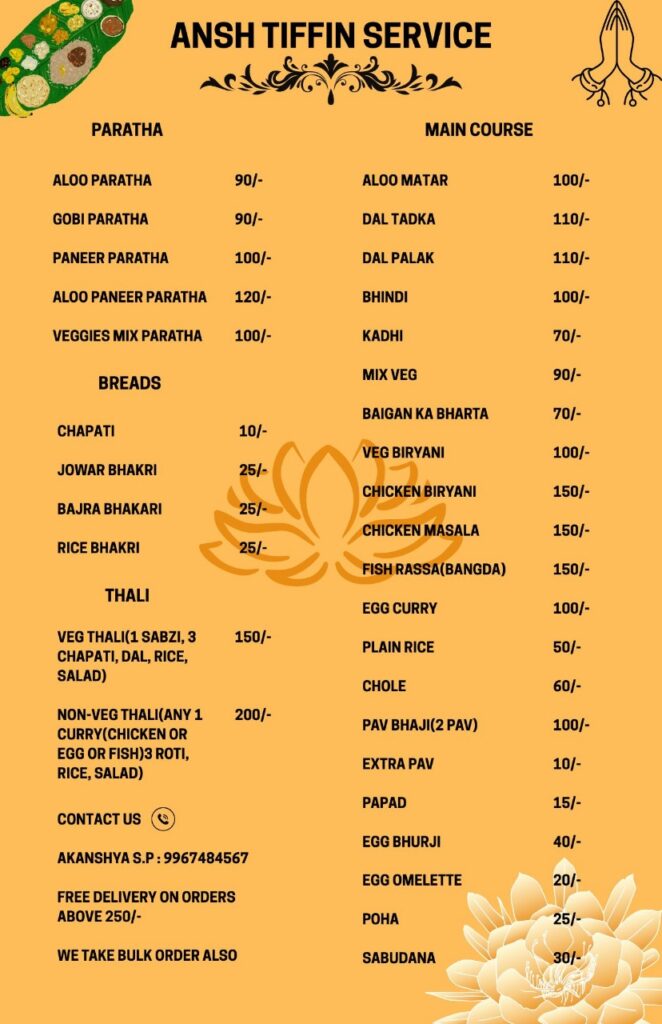 tiffin services dahisar borivali